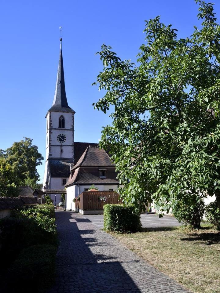 Le Grenier Des Aromes Au Domaine Wittmann Bed & Breakfast มิตแตลแบร์กไฮม์ ภายนอก รูปภาพ